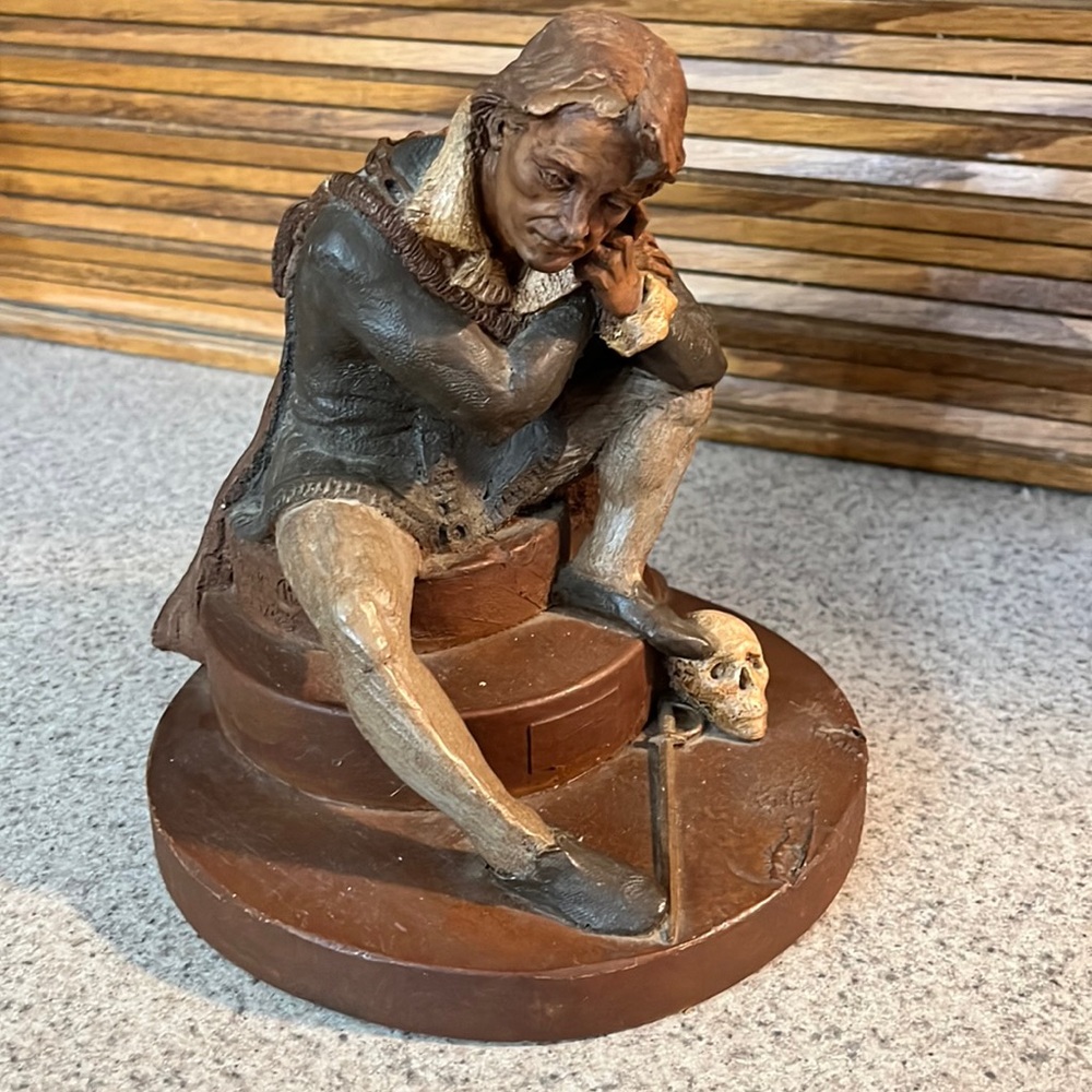 Tom Clark "Hamlet" Wooden Sculpture 1983 #10